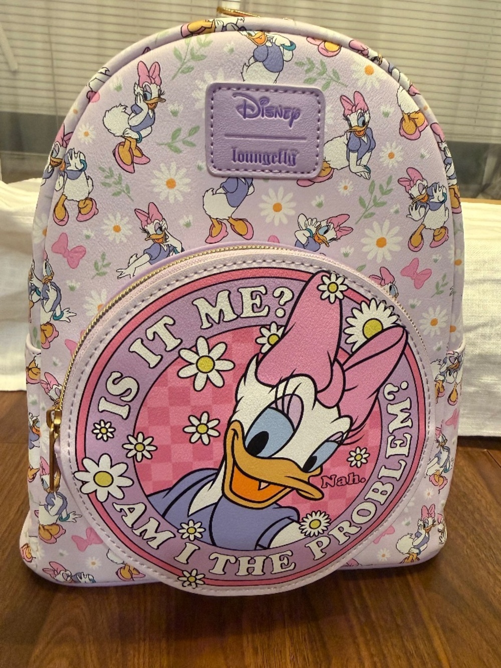 Loungefly Daisy Duck Backpack NWT
